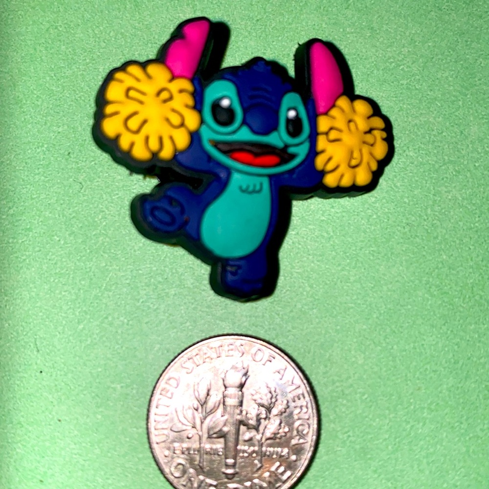 (10 for $15) Lilo & Stitch Cheering Up The Movie Croc Shoe Charms